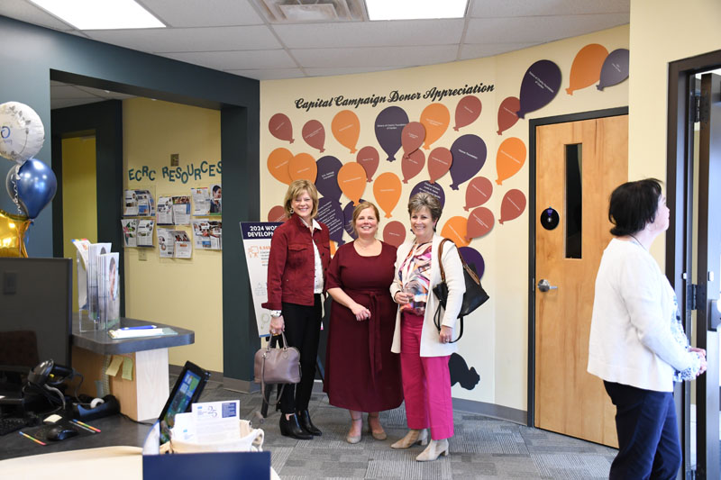 Angela Moses with Michele Benson and Shelley Morgenstern